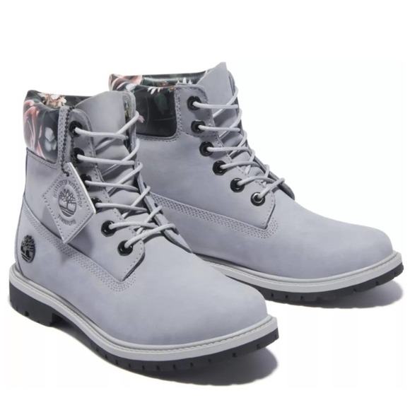Timberland Boots Heritage Floral NWB Size 6.5 - Picture 1 of 10